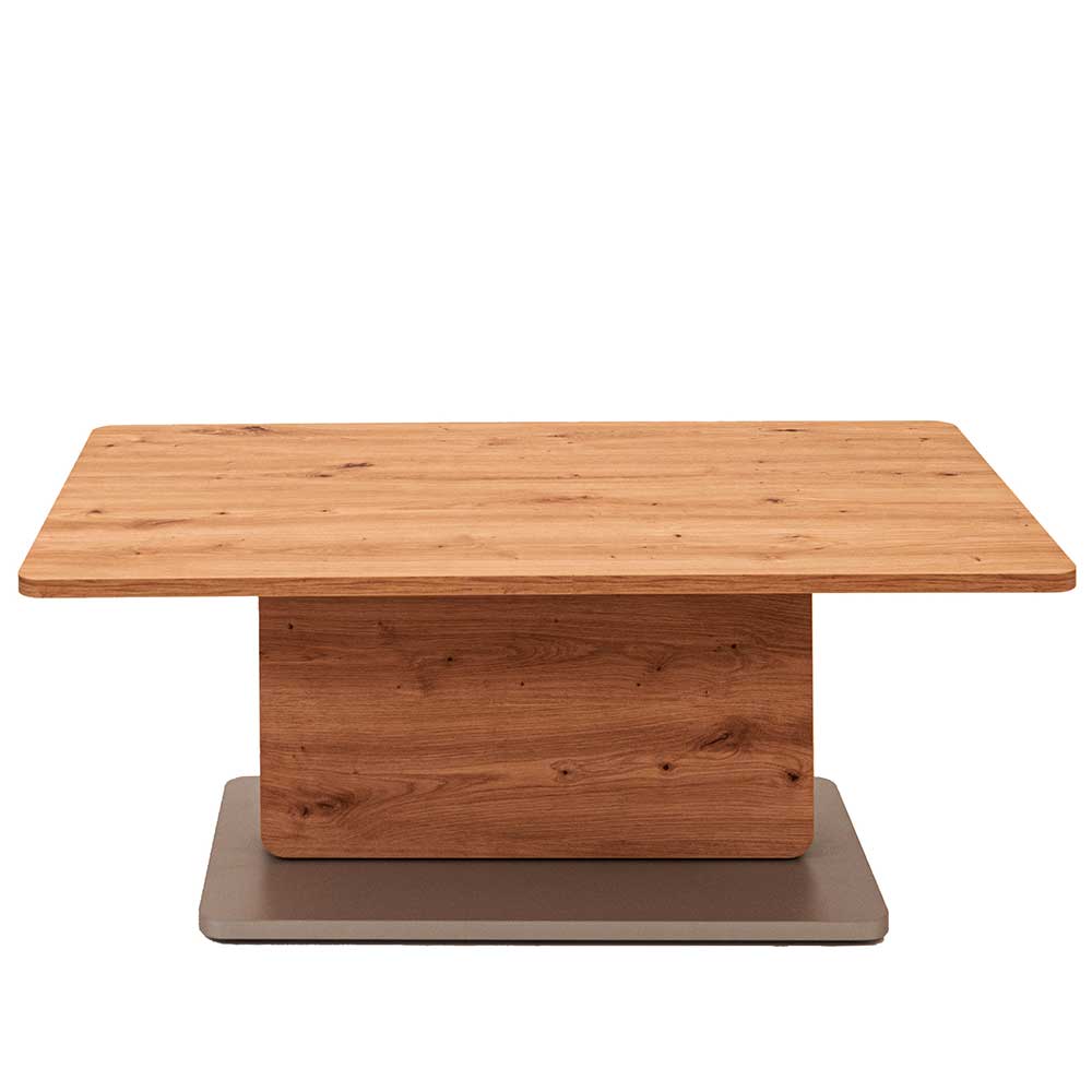 Couch Säulentisch in Dekor Wildeiche - Javie