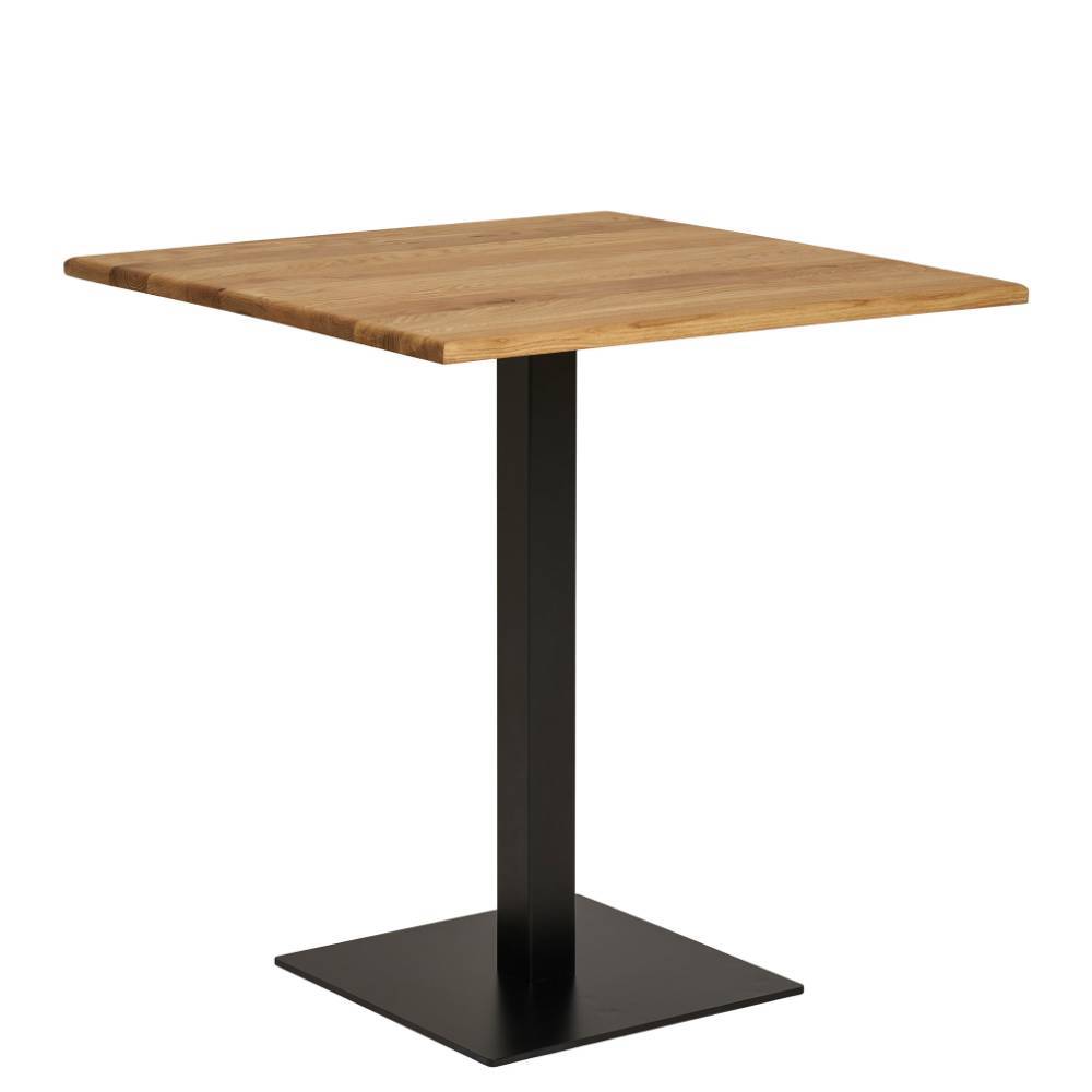 Eichenholz Bistrotisch in quadratischem Design - Spazion
