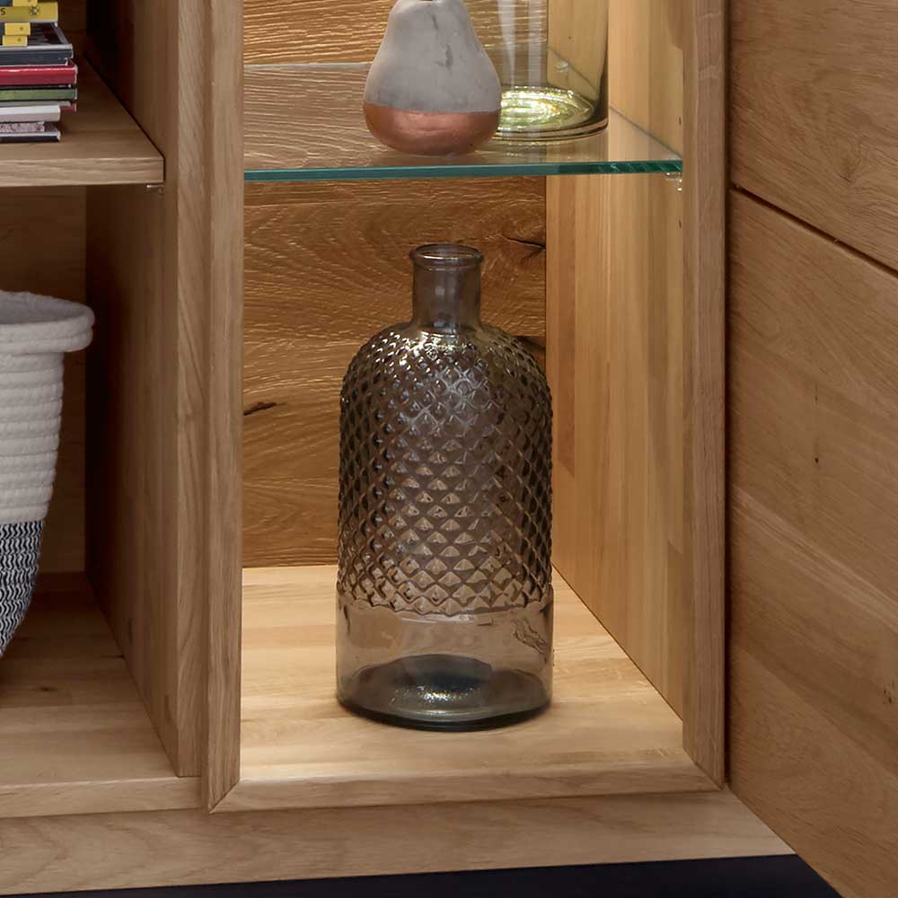 Wildeiche Sideboard in 170 cm Breite - Millena