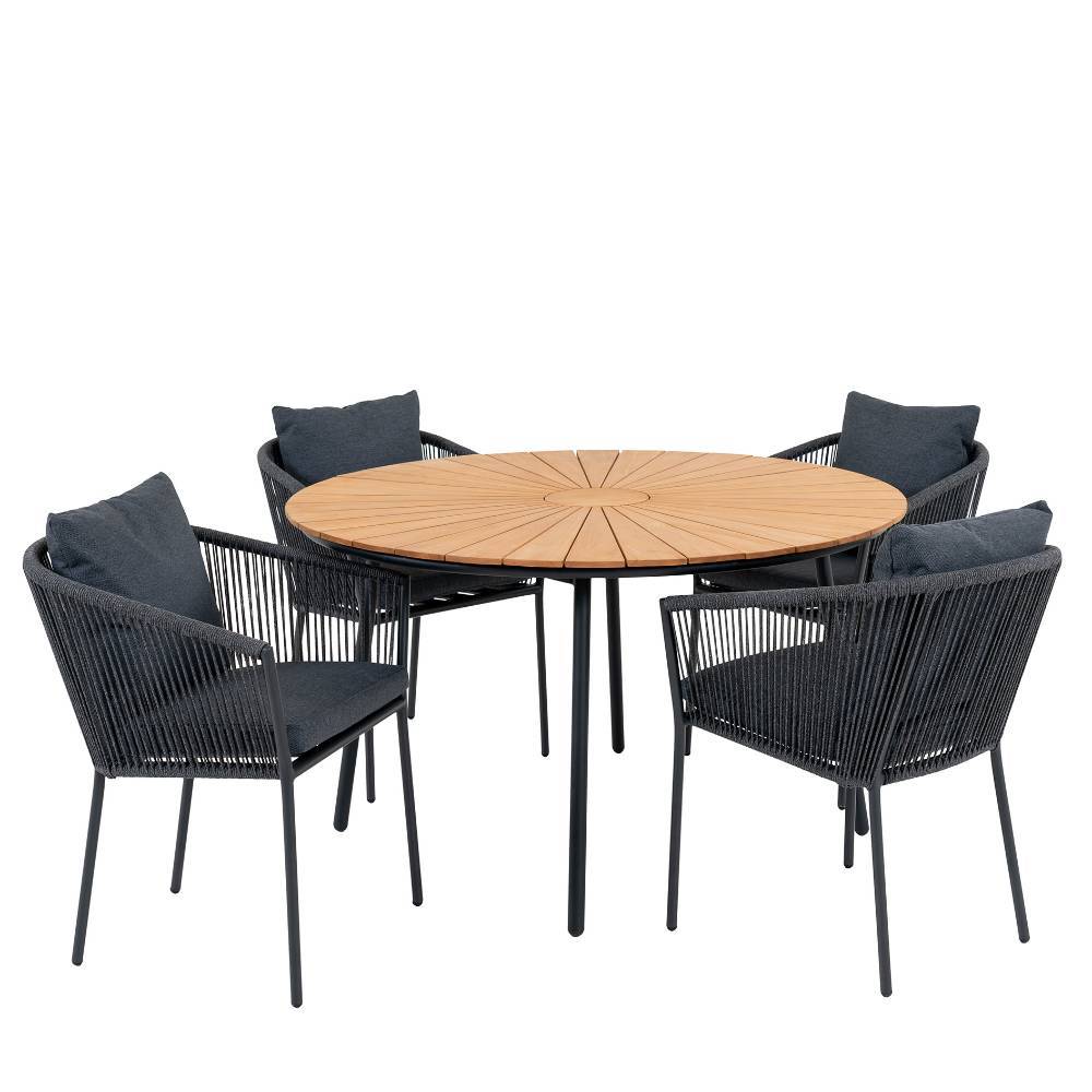 Outdoor Essgruppe im modernen Stil - Farmer (fünfteilig)