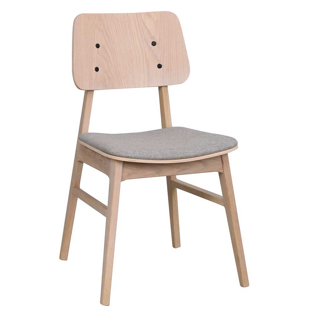 Skandi Ausziehtisch & 6 Stühle - Pessoa I (siebenteilig)