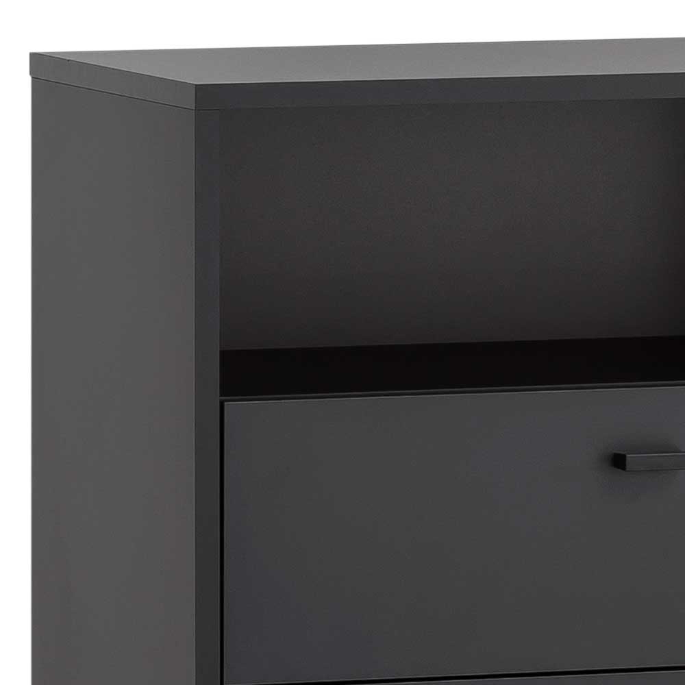 60x104x33 Hochkommode in Schwarz - Anderian