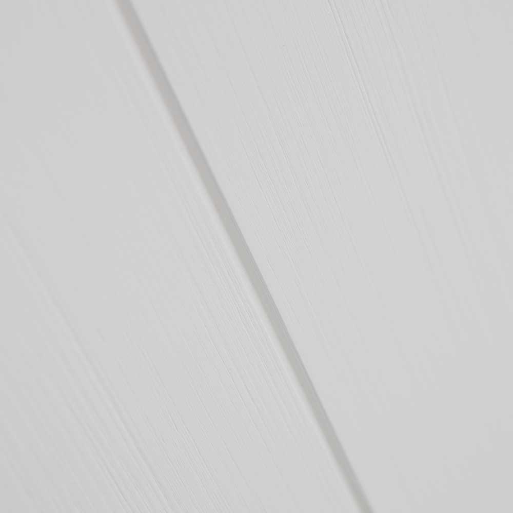 Rustikal-moderner Kleiderschrank in Weiß Kiefer - Zanyorita