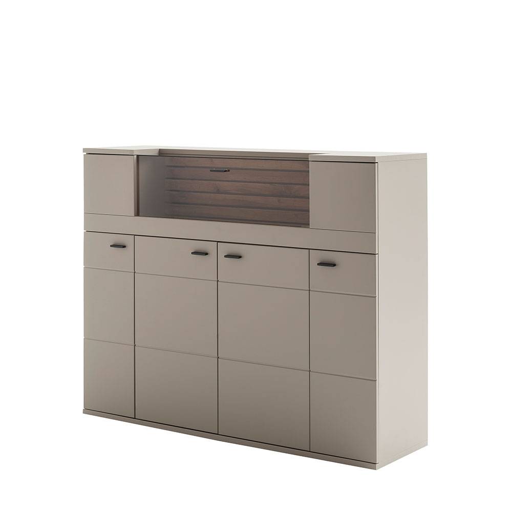 Wohnzimmerschrank mit Glas und Licht - Teorina