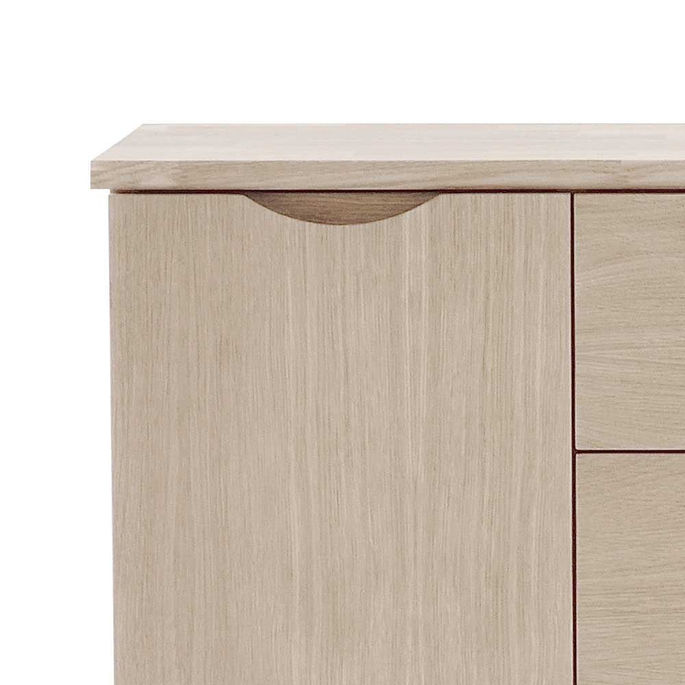 122 cm breites Skandi Sideboard 2-türig - Pessoa