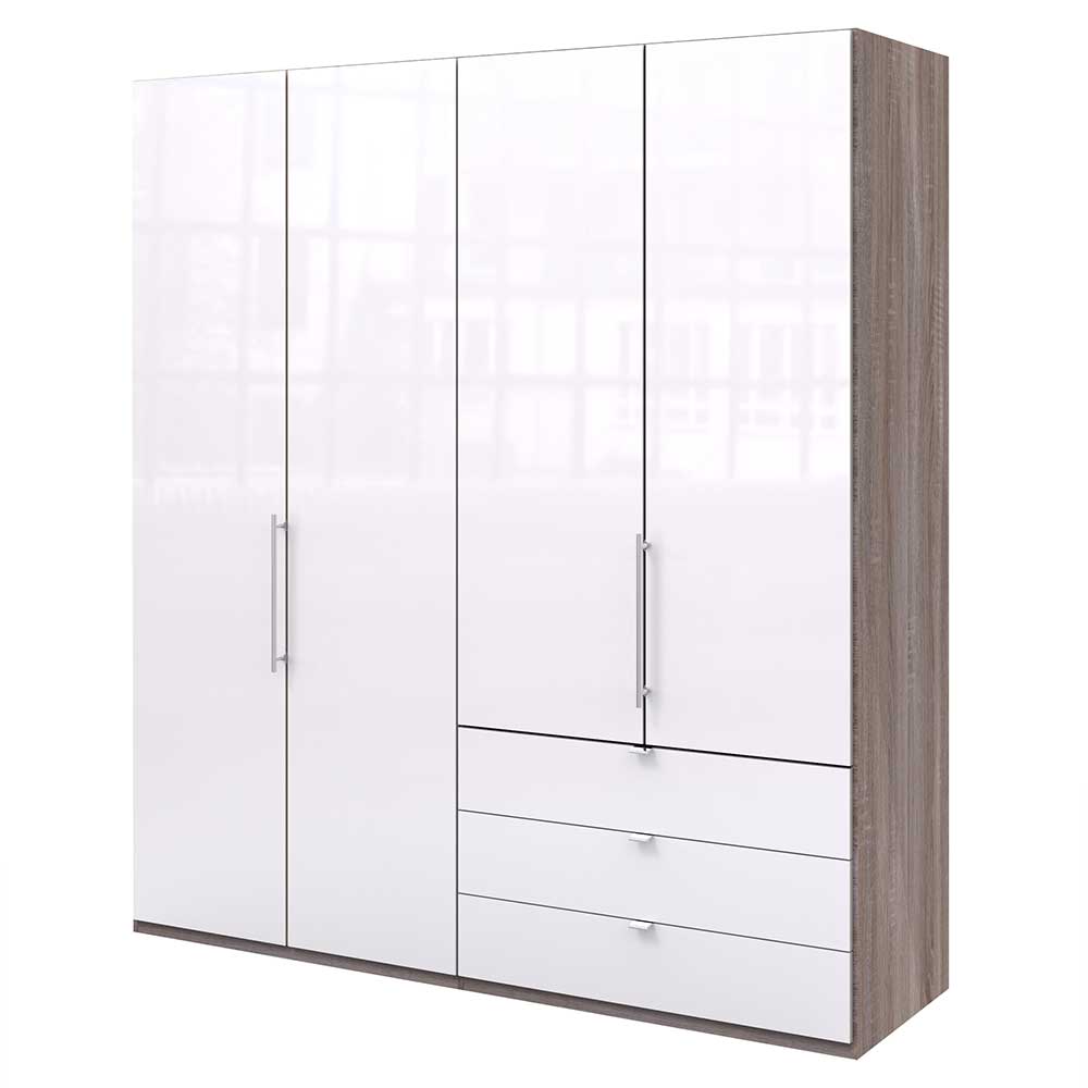 Kombi Schlafzimmerschrank mit drei Schubladen - Empresian