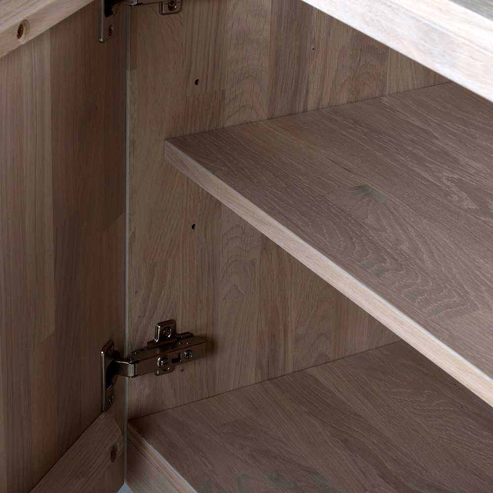 Eichenholz Anrichte in White Wash - Dioca