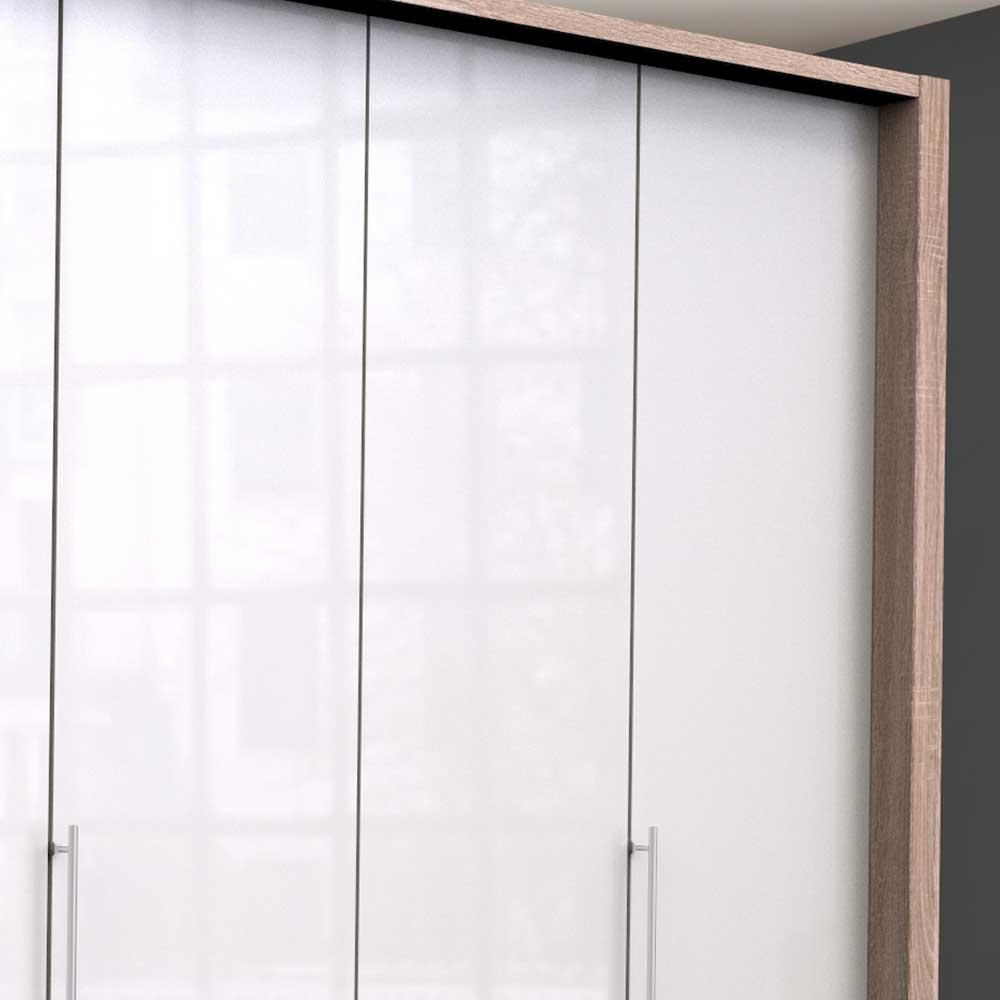 Kombi-Kleiderschrank mit zwölf Schubladen - Bosays
