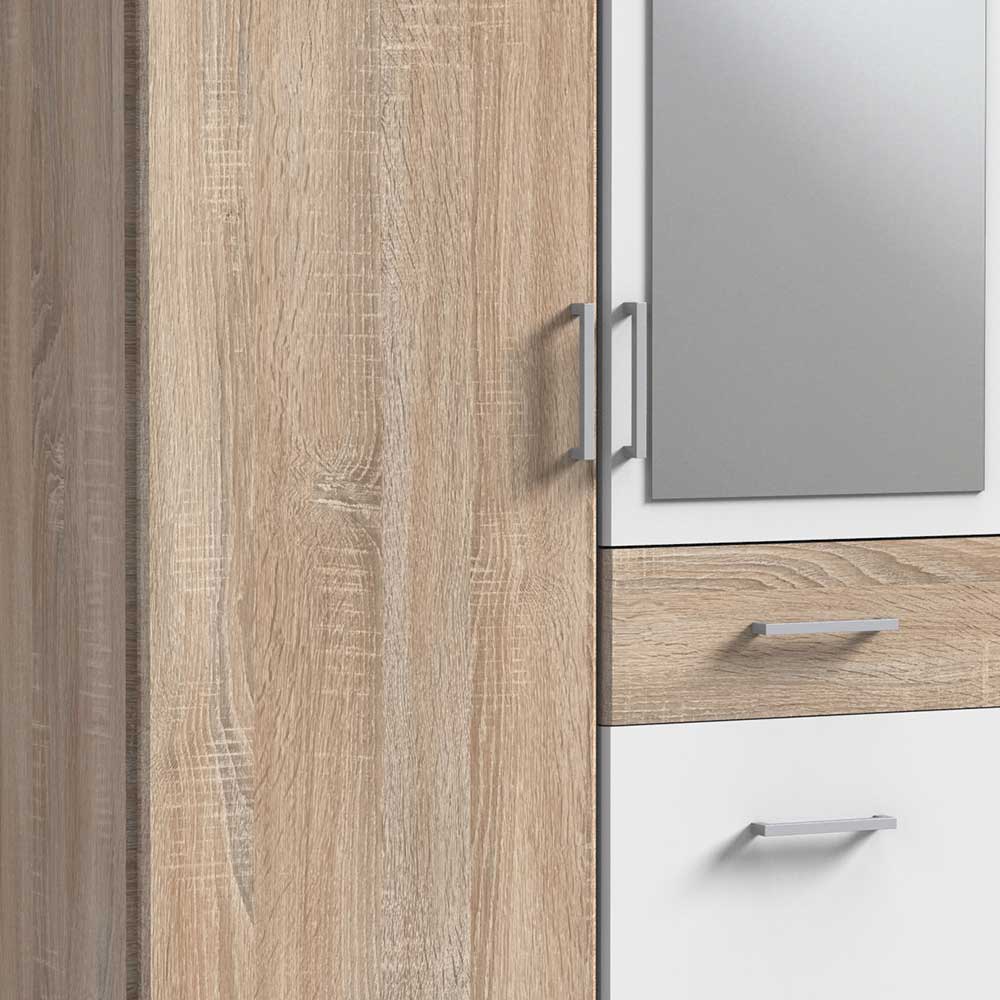 Moderner Schlafzimmer-Schrank zweifarbig - Coros