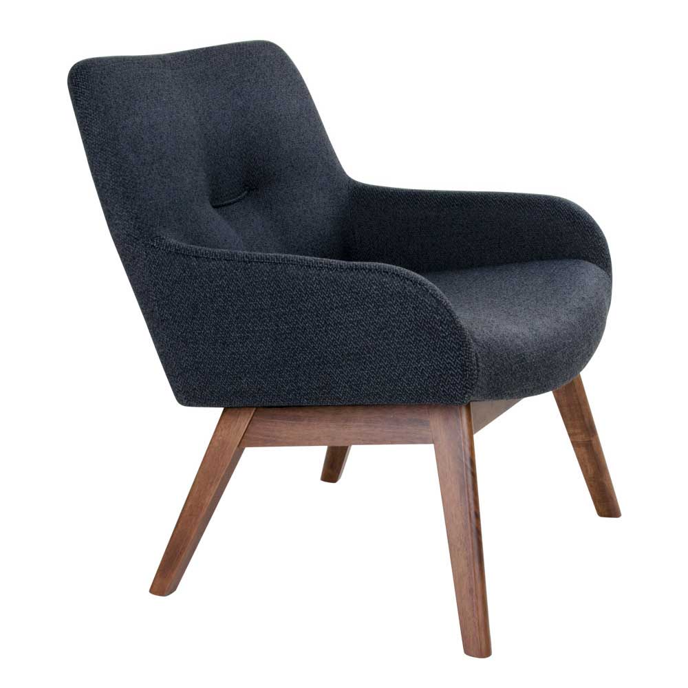 Retro Designsessel mit 40 cm Sitzhöhe - Chalil