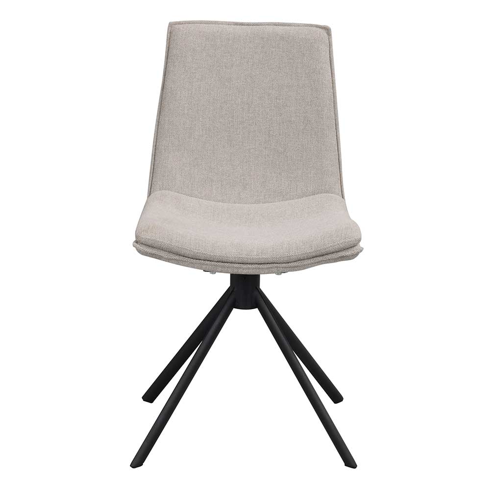 Polsterstuhl mit Drehgestell - Oline (2er Set)