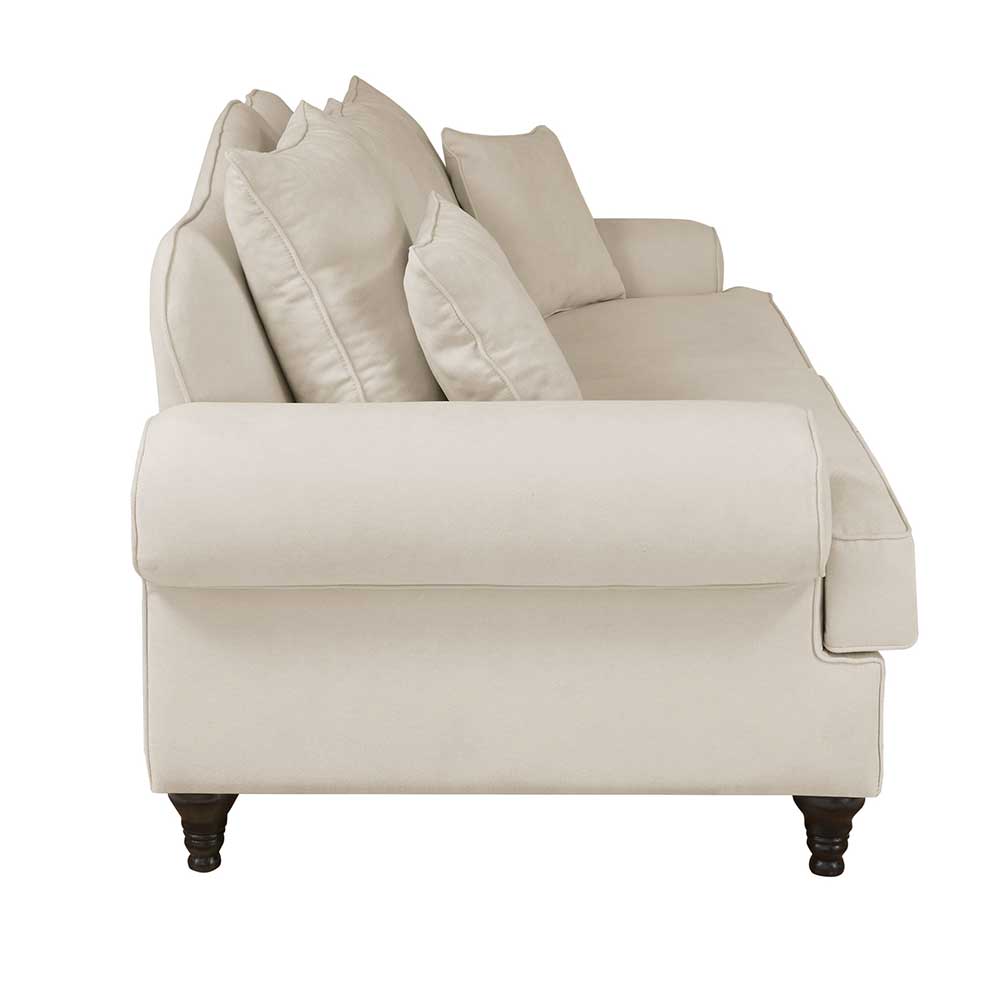 Dreisitzer Sofa im Vintage Landhaus Look - Merandes