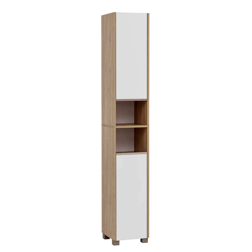 Badezimmer Hochschrank im Skandi Design - Ronya