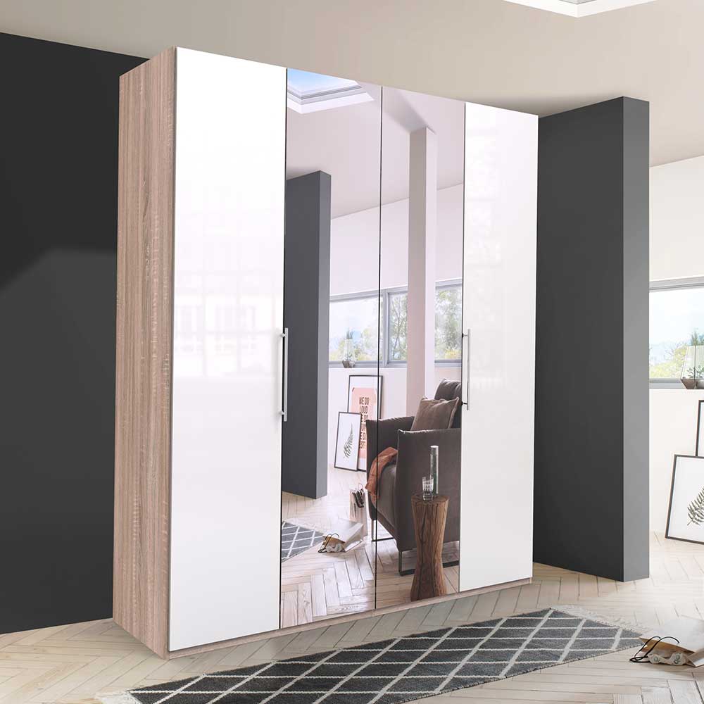 Schlafraum Kleiderschrank mit Spiegel - Bosays