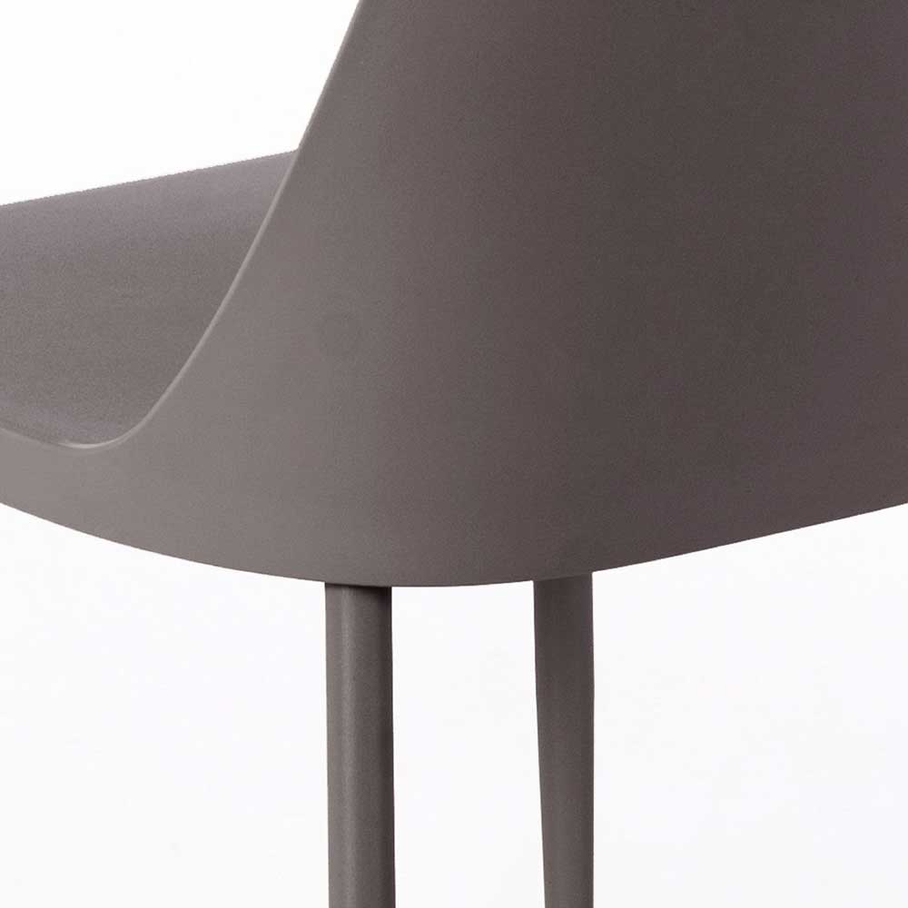Küchenstühle aus Kunststoff - Cosimo (4er Set)