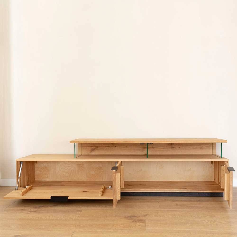 Eichenholz TV Lowboard in modernem Design - Judita