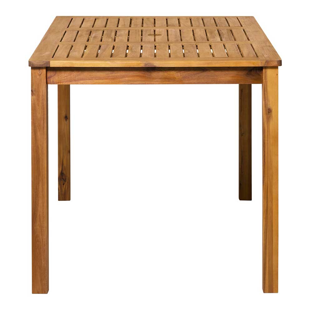 Gartentisch und vier Klappstühle - Antigrus (fünfteilig)