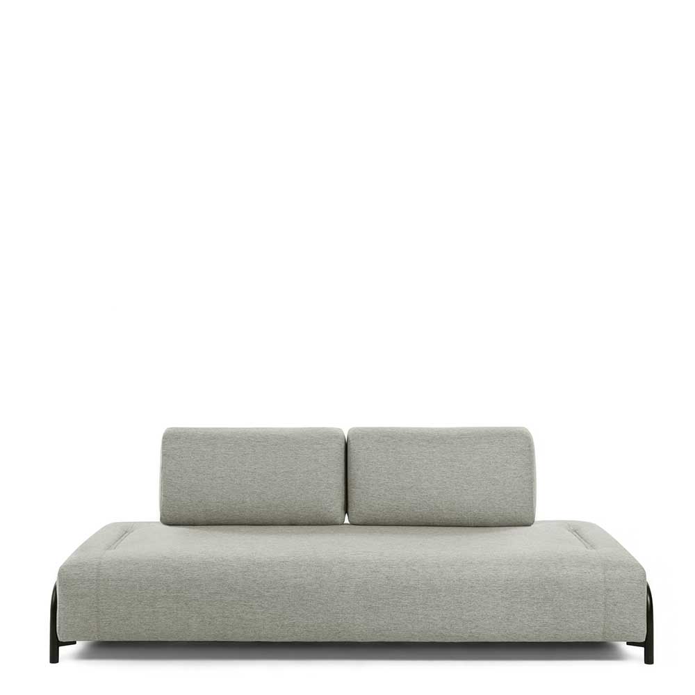 232 cm breites Webstoff-Sofa ohne Armlehnen - Mirana