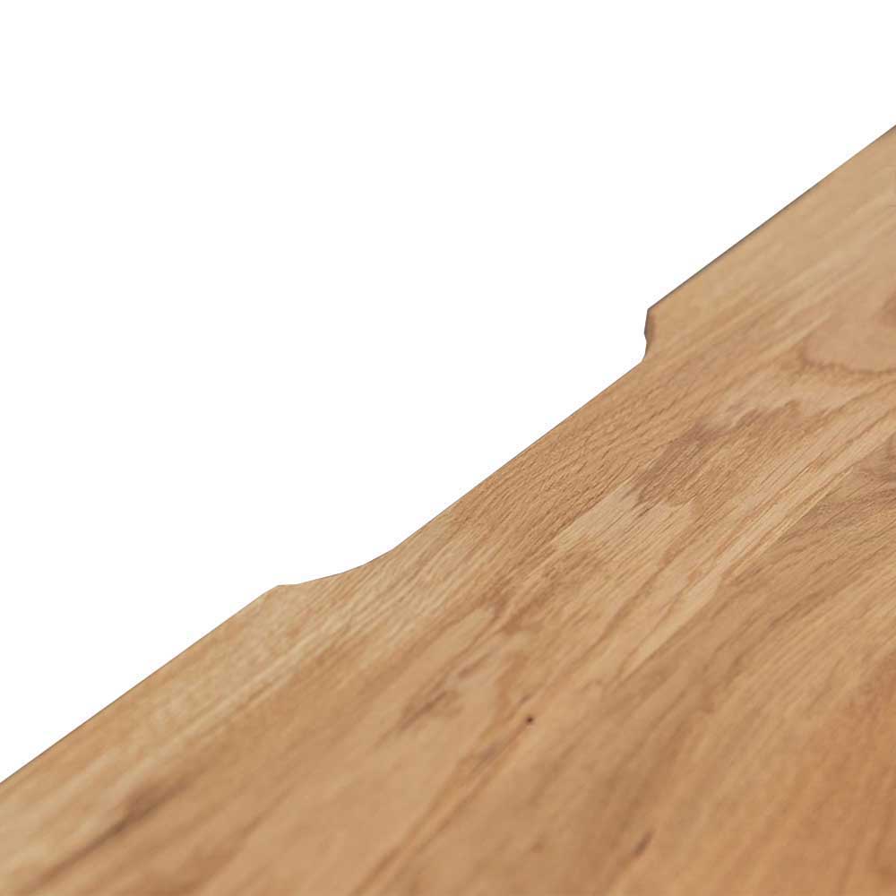 TV Board mit Glas Bereich und LED Licht - Cocondar