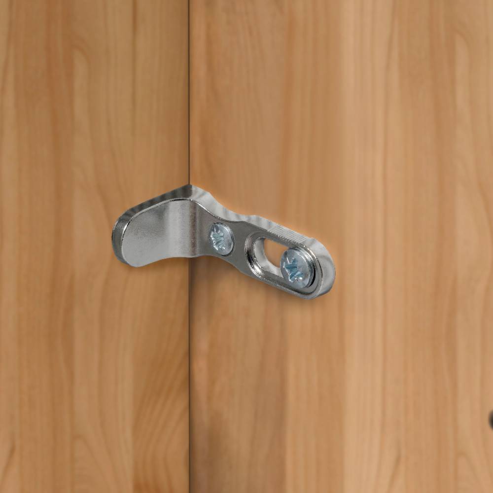 Teilmassiver Kleiderschrank in Erle Natur - Angelina