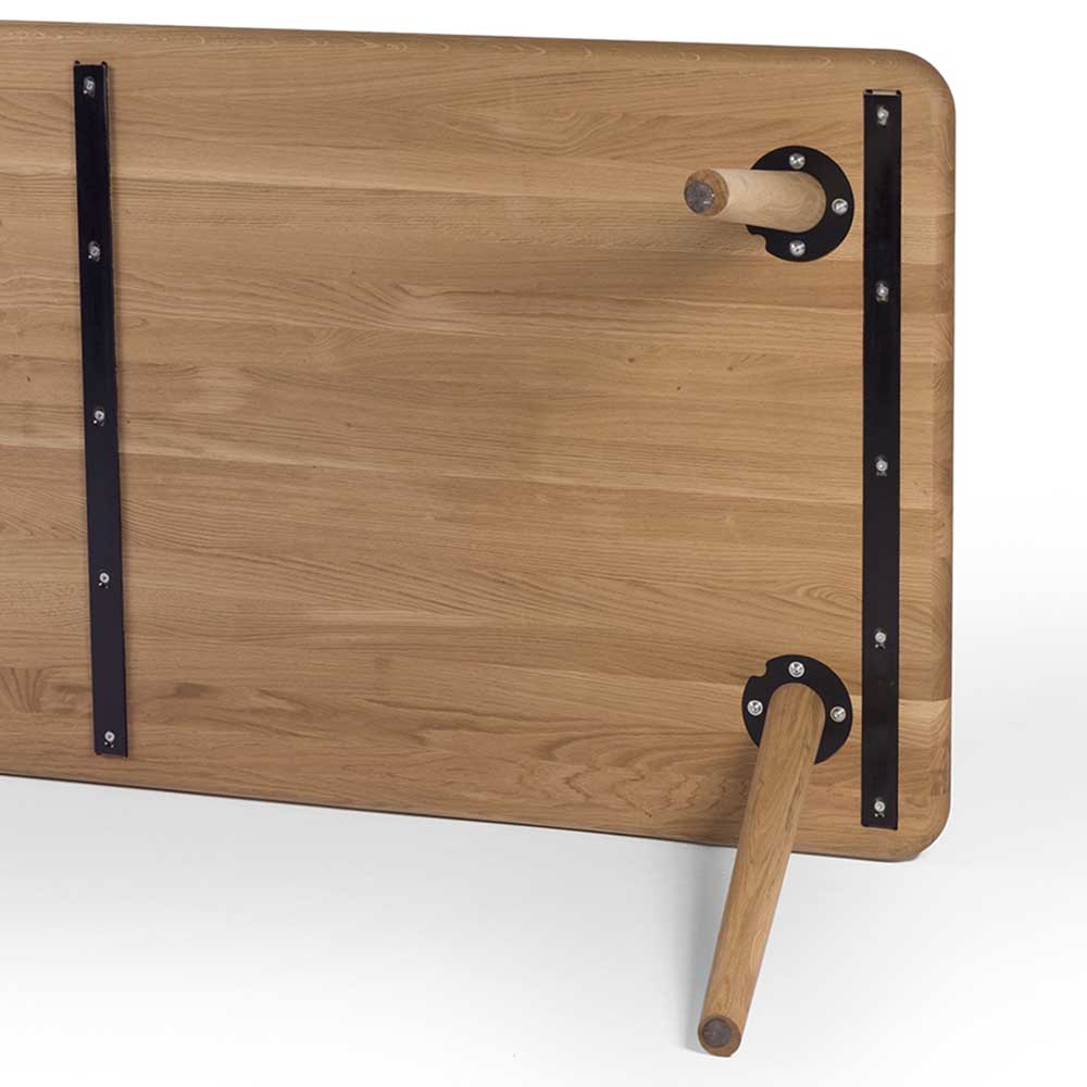 90 cm breiter Esstisch aus Eichenholz - Julecas