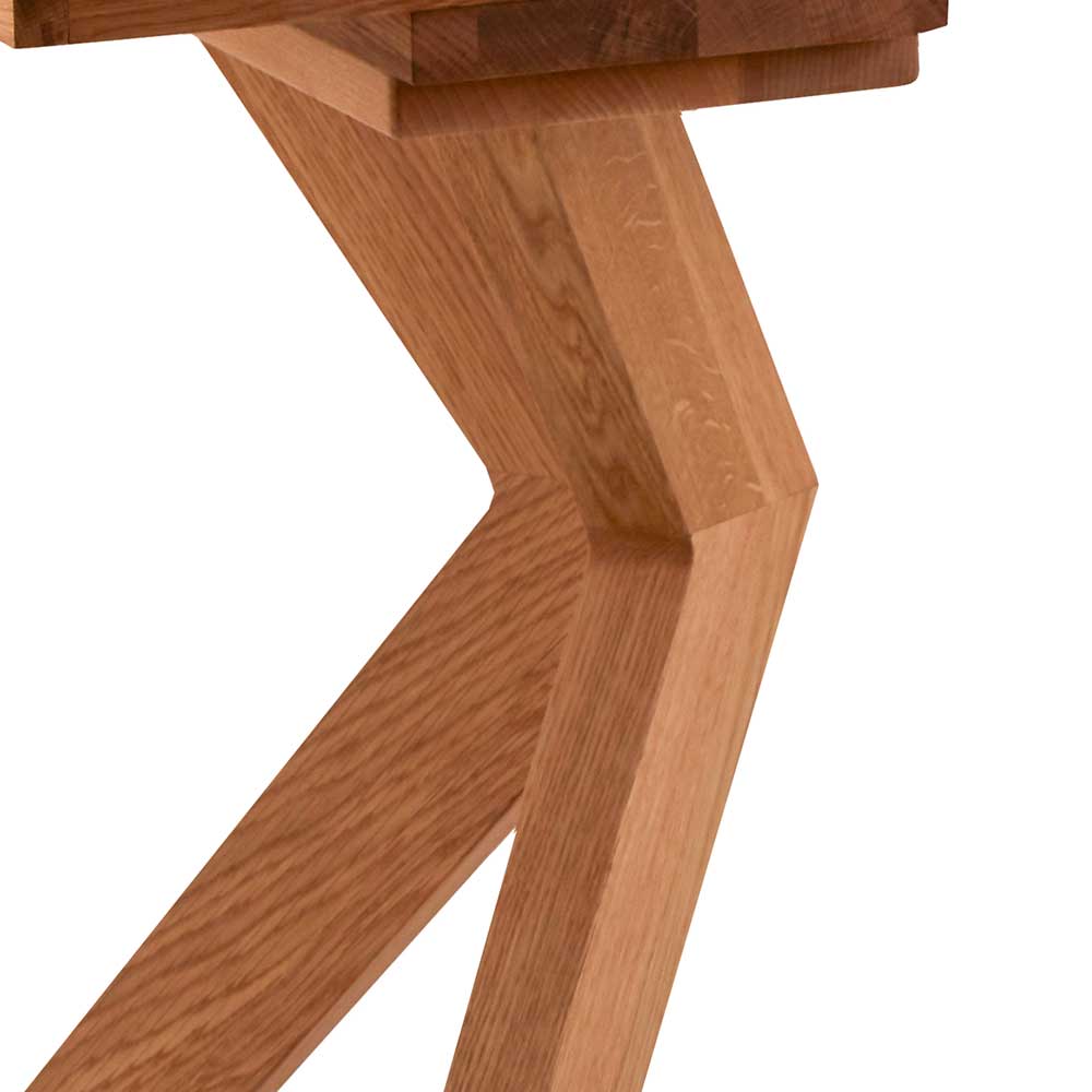 180x90 Design Esstisch aus Wildeiche - Ovenciana