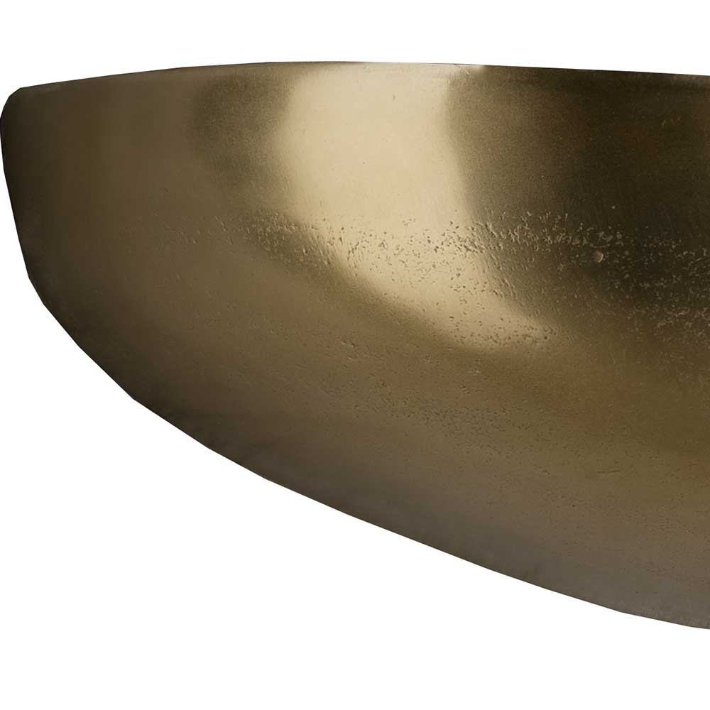 Geschwungenes Hängeregal aus Aluminium - Dymons