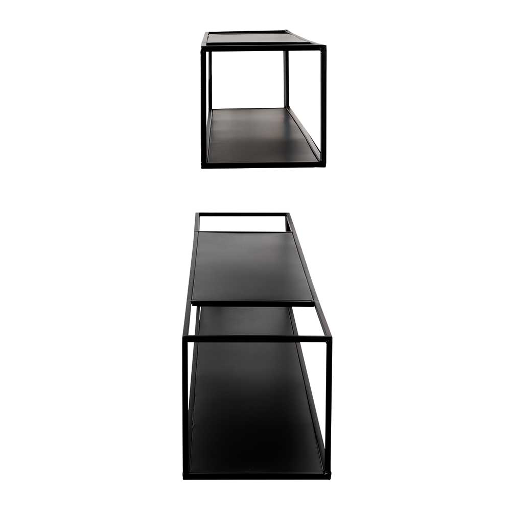 Industrial Hängeregal Set - Estrello (zweiteilig)