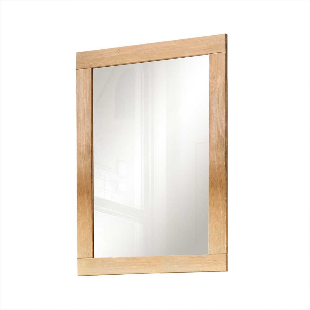 Wandspiegel aus Glas & Eiche Massivholz - Vervesdo