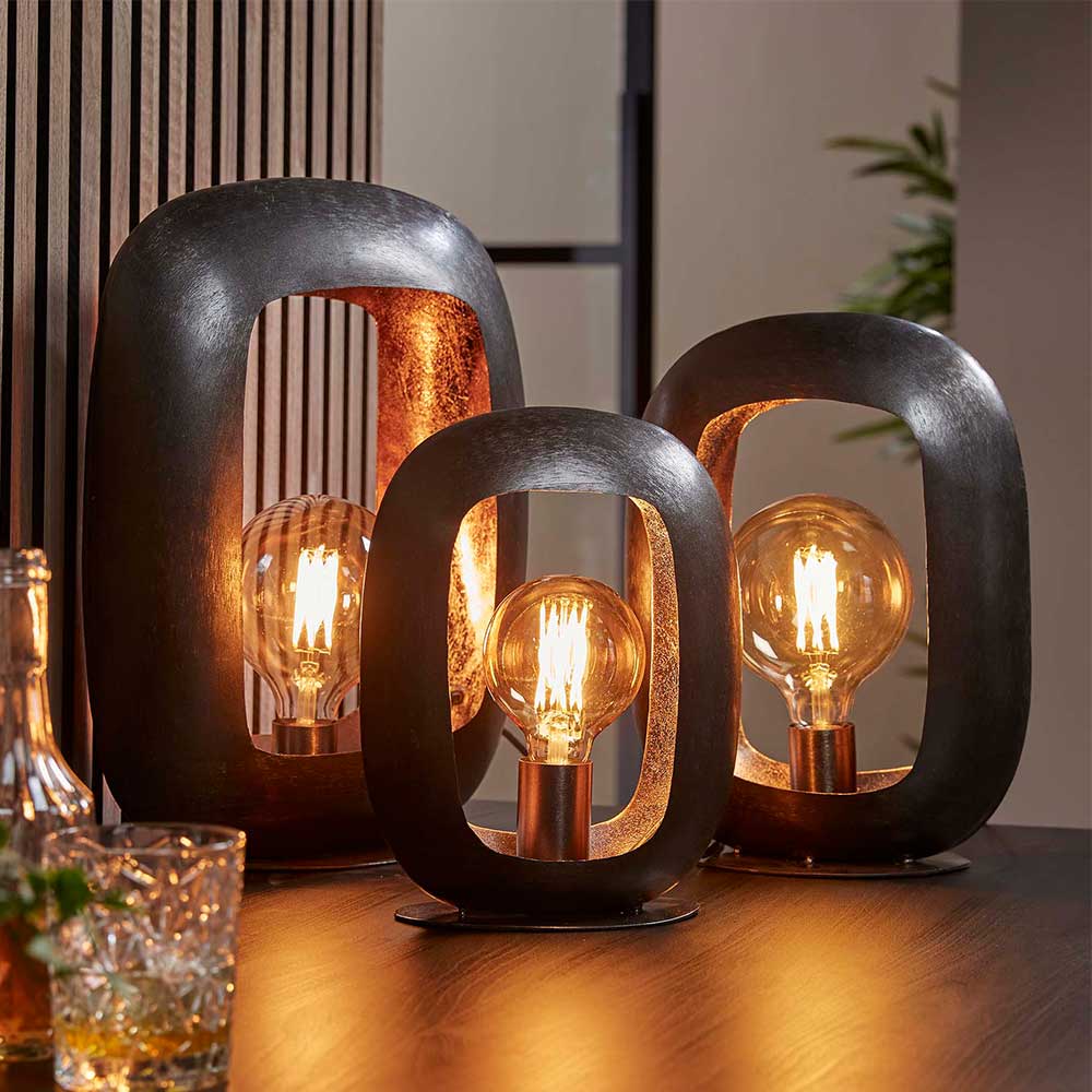 Design Tischleuchte in markantem Industrial Style - Actalando