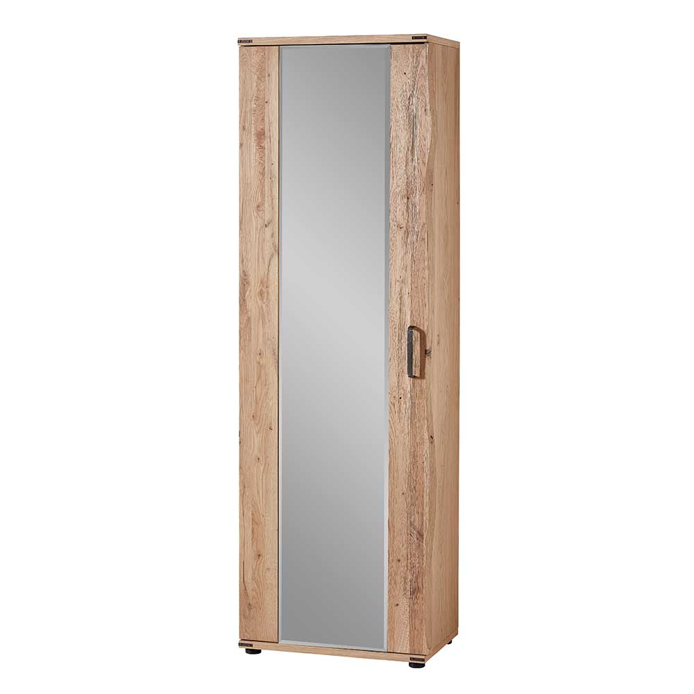 Flurschrank mit Spiegel & Baumkante - Konvava