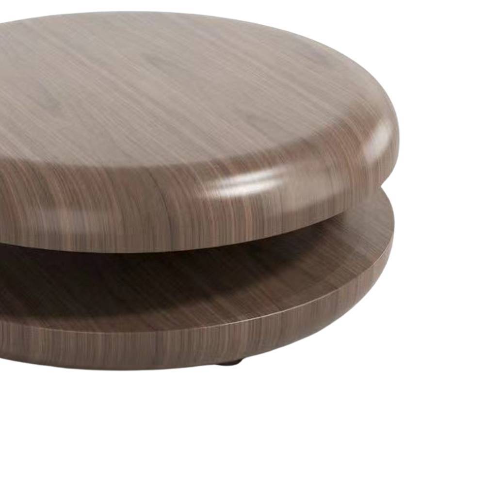 Design-Wohnzimmertisch mit drehbarer Platte - Loisango