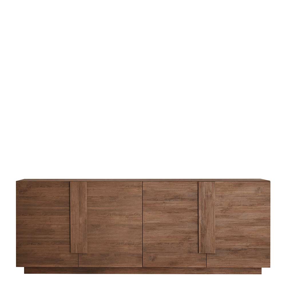 Sideboard in Natur Holzoptik als Anrichte für Wohnzimmer oder Esszimmer Frontansicht – Basento