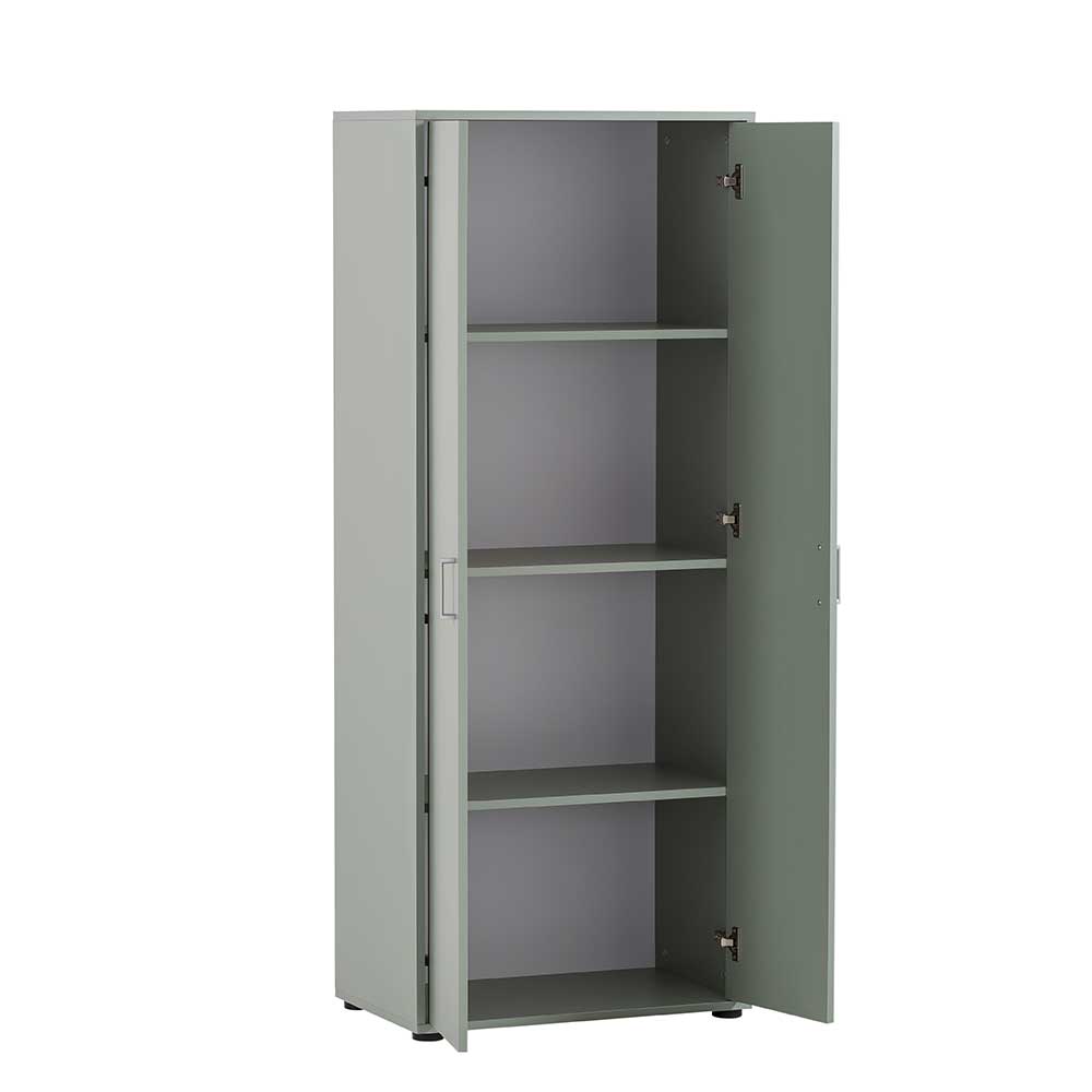 Officeschrank in Graugrün - Zebastio