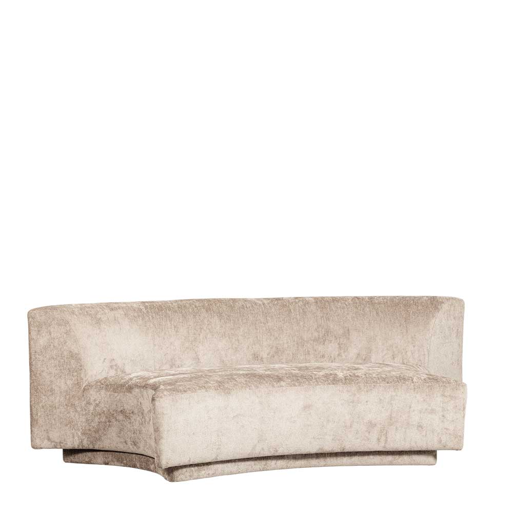 Modulsofa Zweisitzer Modul in Beige - Paryra