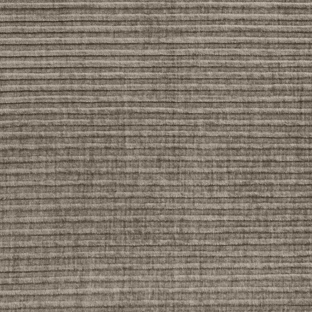 3er Cord-Sofa in Graubraun - Shinin