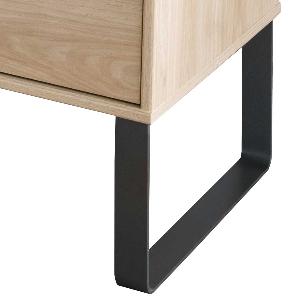Moderne Loft Kombikommode mit Bügelgestell - Licruva