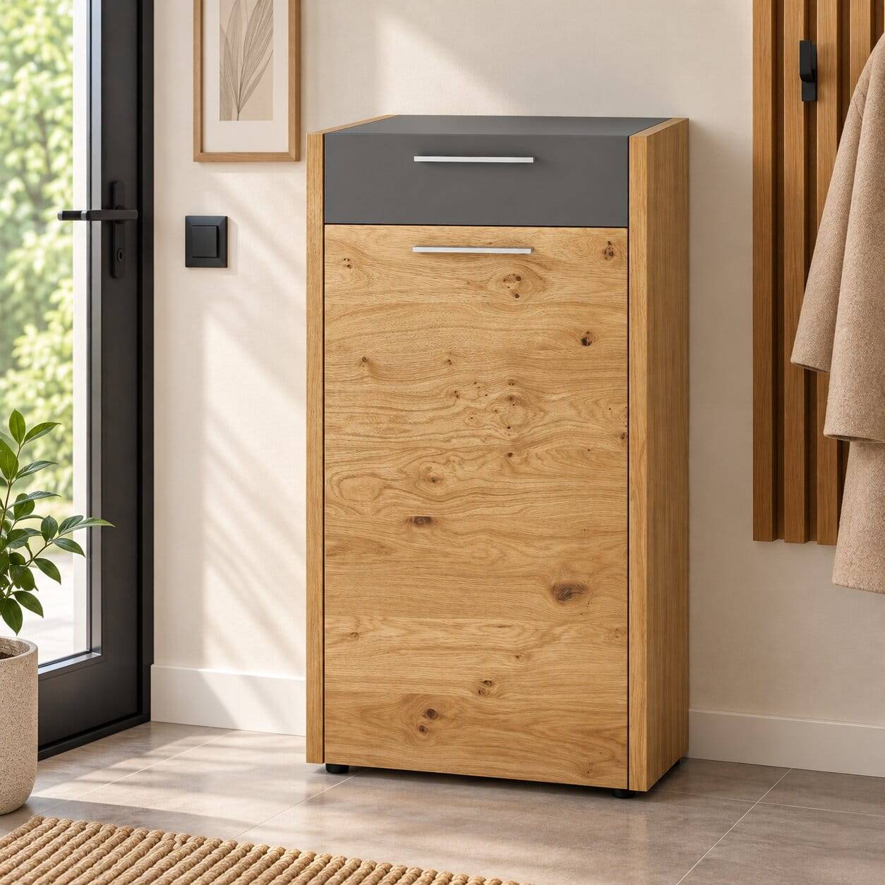 Kommode mit Schublade und Tür - Arturus