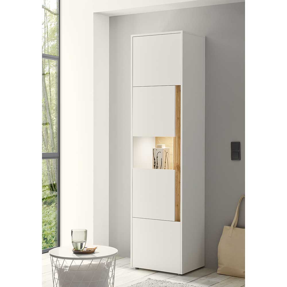Design Wohnwand 270 cm breit - Nonessia (vierteilig)
