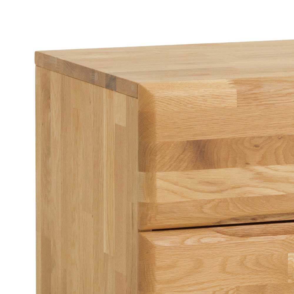 Nachtkonsole Juliessa aus Wildeiche Massivholz
