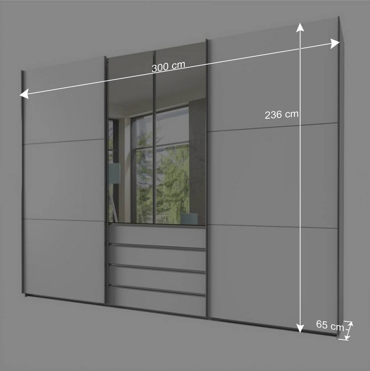 Stauraum Kleiderschrank extravagant - Gastruna