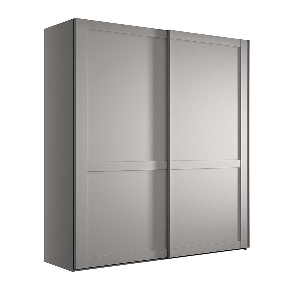 2-türiger Schwebetürenschrank mit Metallgriffen - Ridonna