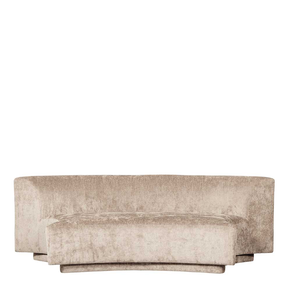 Modulsofa Zweisitzer Modul in Beige - Paryra