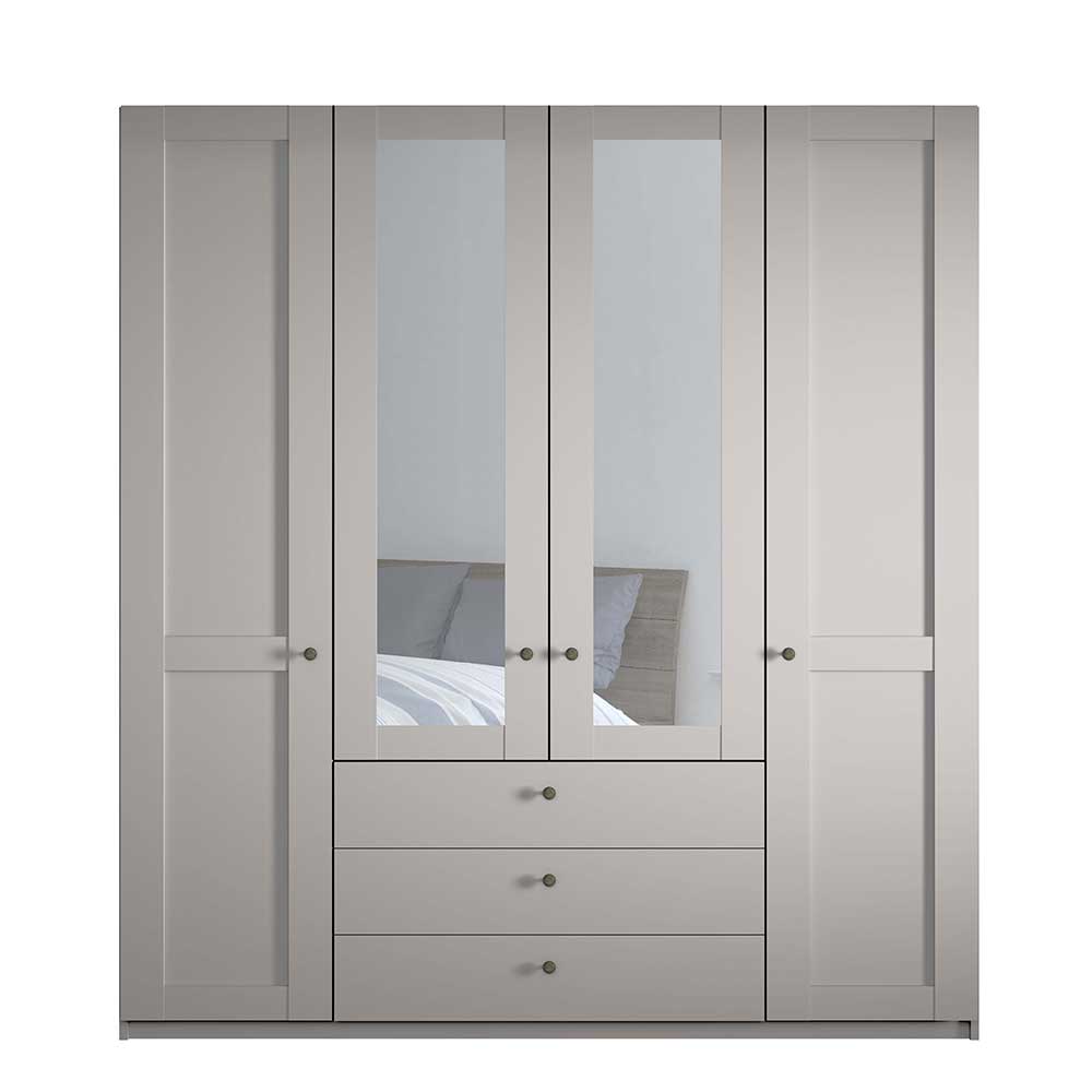 Kombi-Kleiderschrank mit Spiegeln - Ridonna