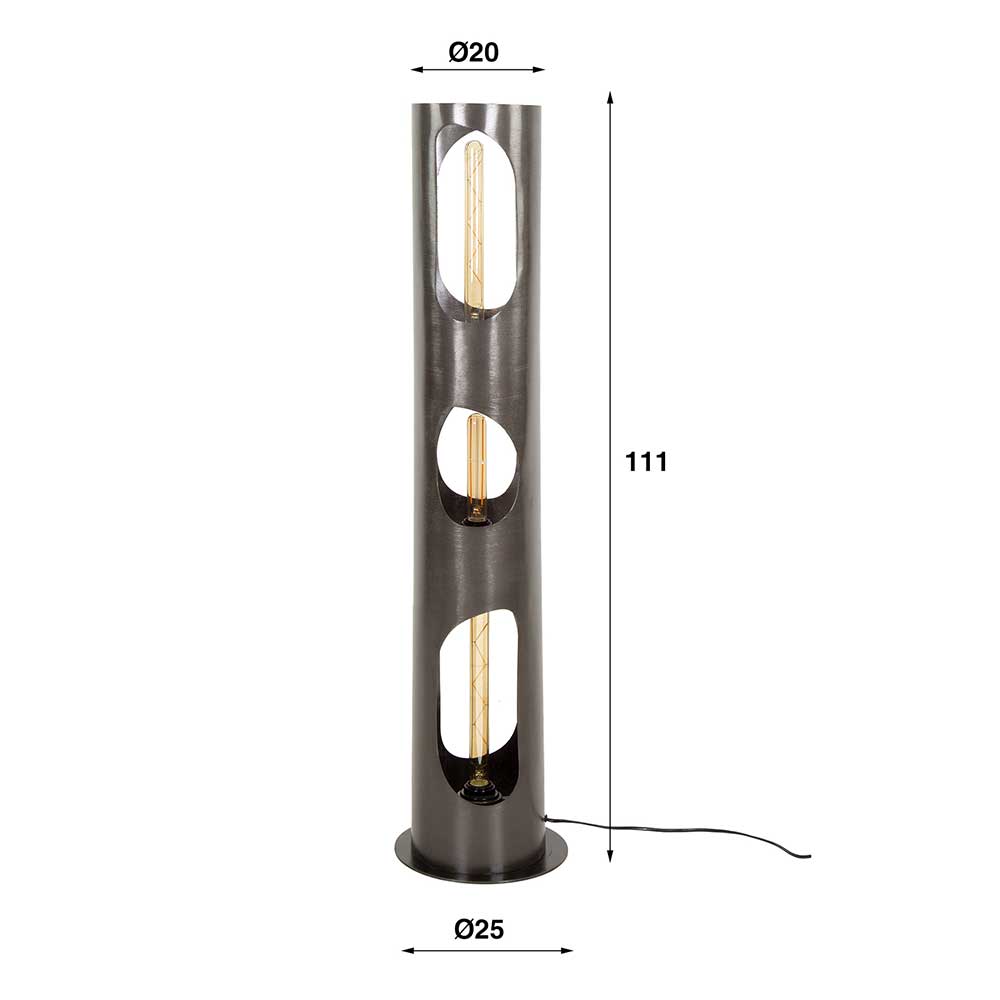 Stehleuchte im Säulendesign - Kuno