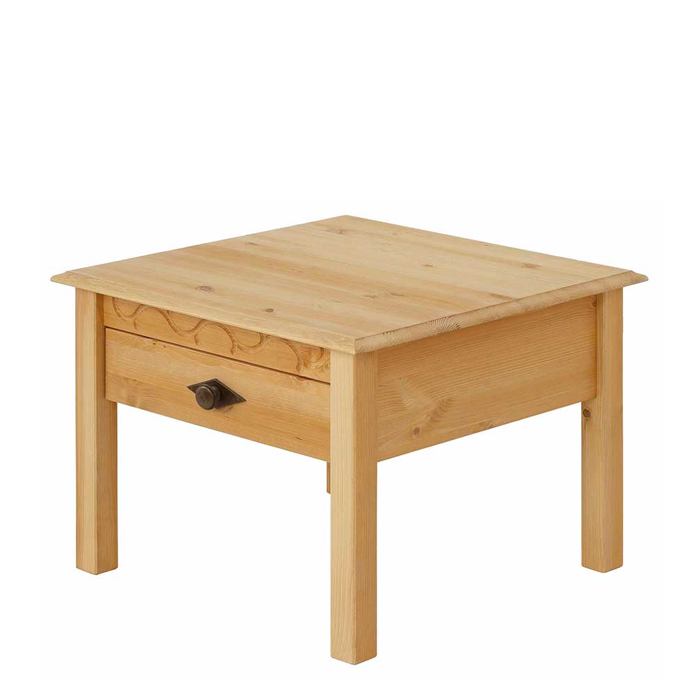 60x60 Landhaus Couchtisch geölt & gebeizt - Ondarroa