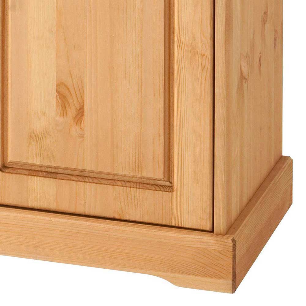 Massives Dielenmöbel Set im Landhausstil - Edranov (vierteilig)