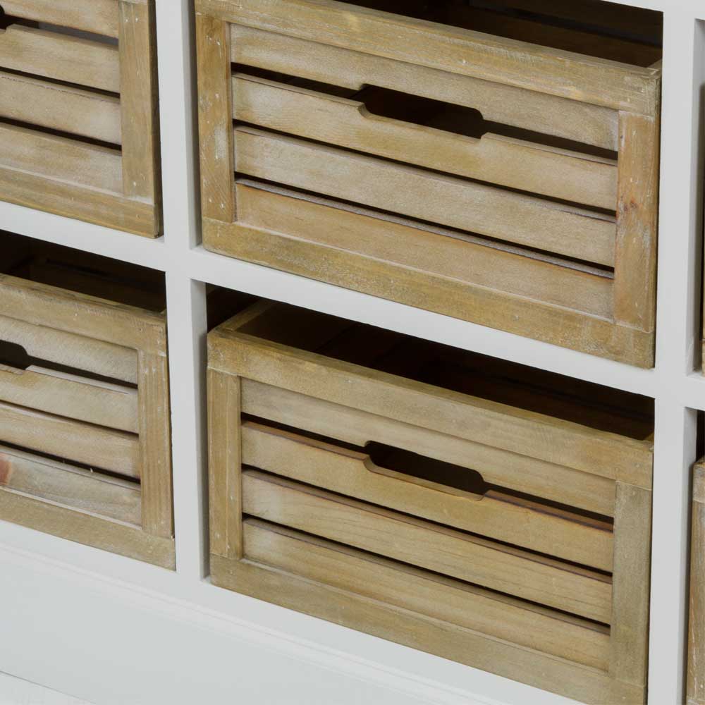 Landhaus Sideboard Calavon mit Körben