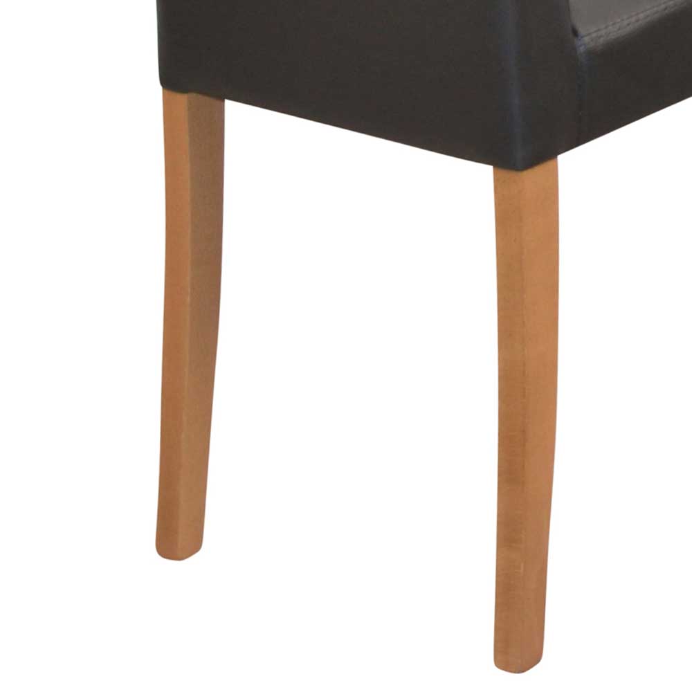 Esszimmerstuhl mit Knopfheftungen - Lyone (2er Set)