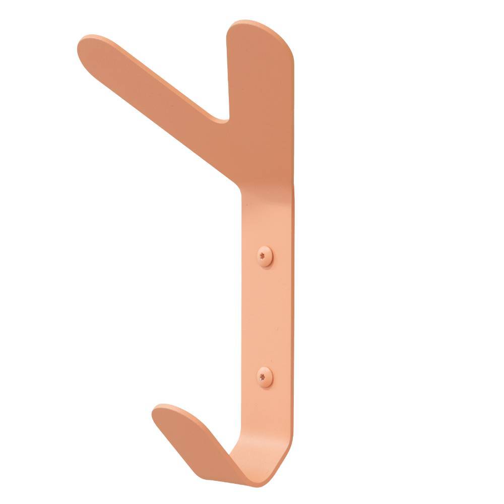 Stahl-Garderobenhaken in Terracotta - Tampar